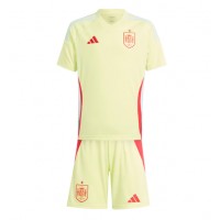 Camisa de time de futebol Espanha Replicas 2º Equipamento Infantil Europeu 2024 Manga Curta (+ Calças curtas)